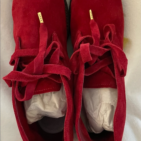 Marco Vicci Women’s 8M Suede lace up booties 78-51220 - Picture 6 of 10